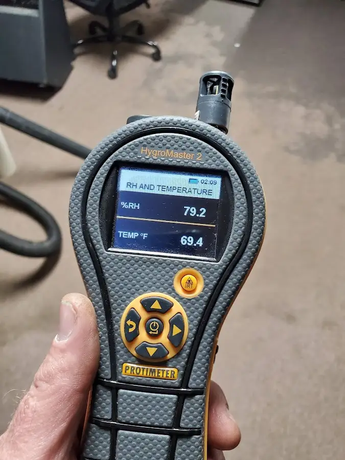 Moisture meter humidity assessment for Mold Remediation & Removal in Noblesville